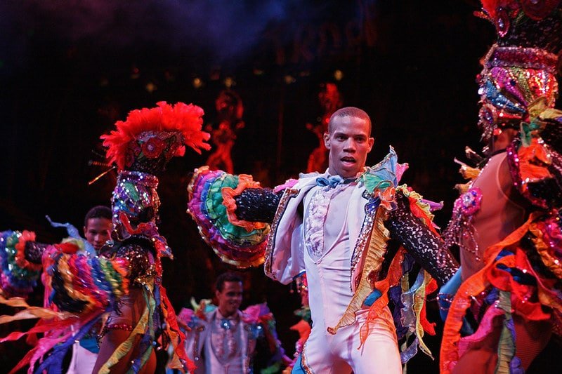 cuban dancers performing a show